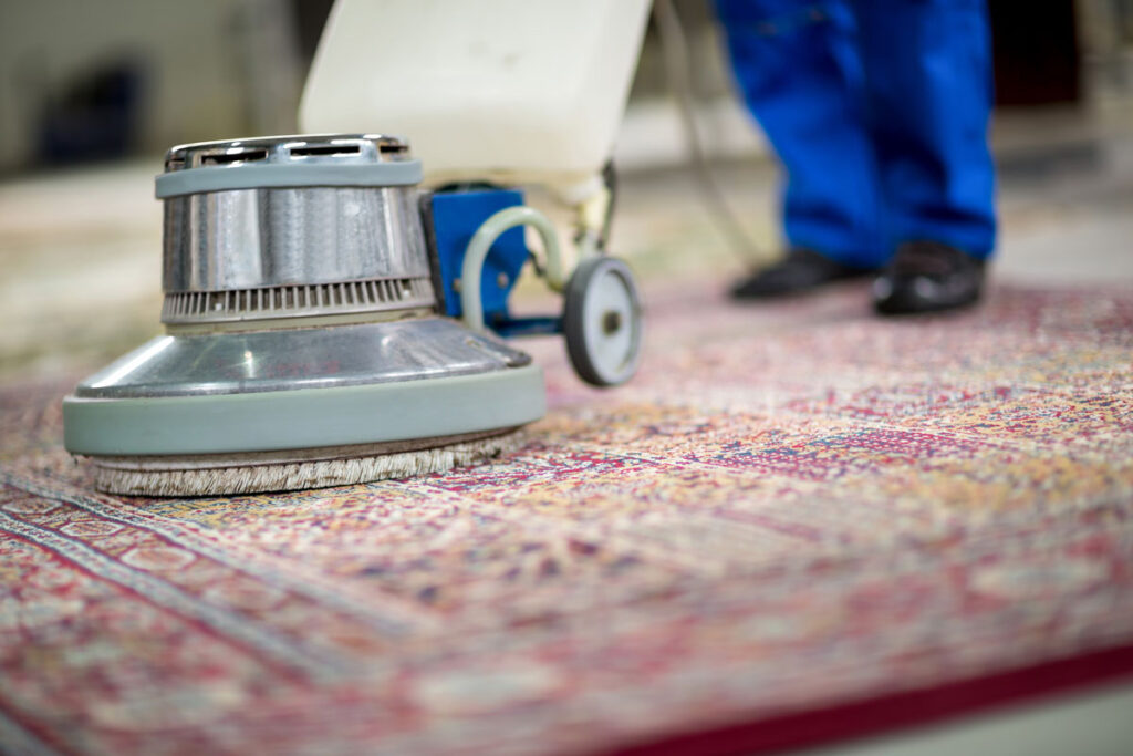 Professionele tapijtreiniging aan huis in Noordwijk voor hygiënische en frisse tapijten.